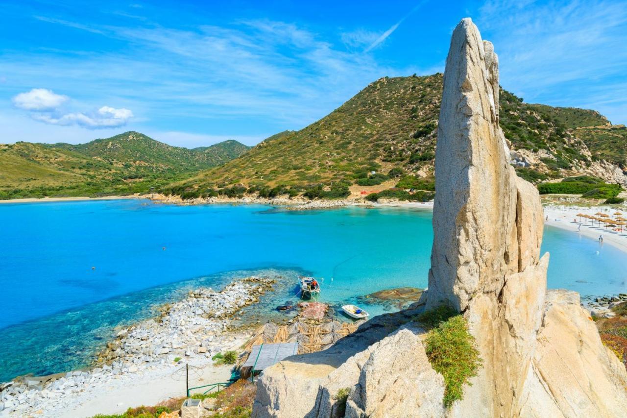 Casa Vacanze Menta Fiorita Flumini di Quartu Dış mekan fotoğraf